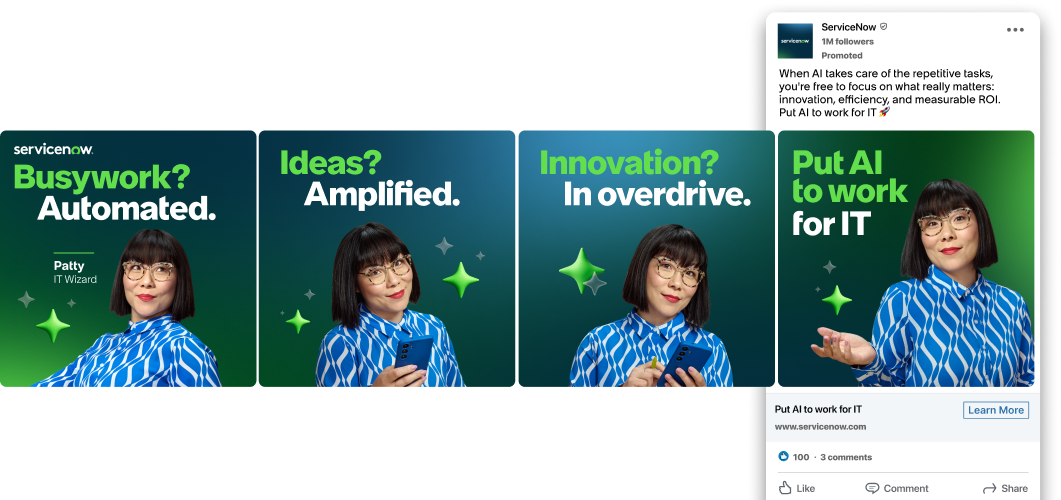 Patty IT demand campaign